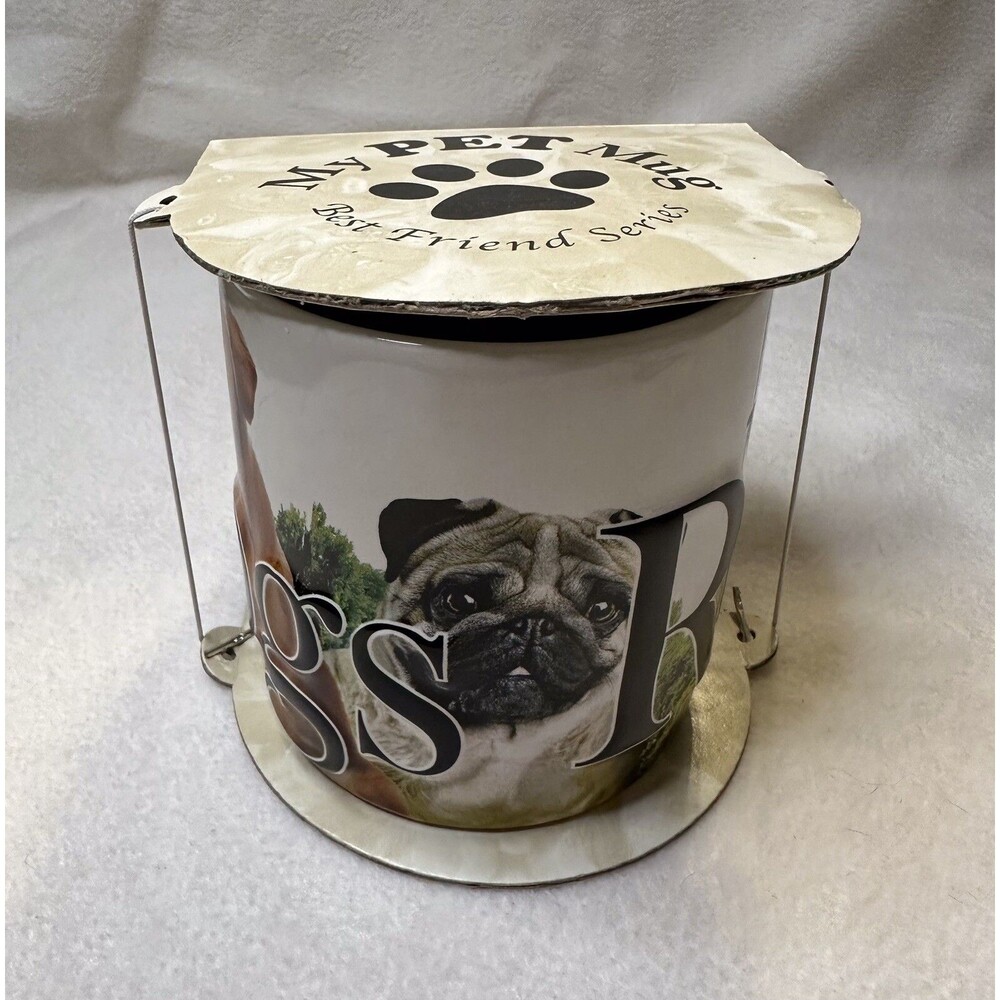 My Pet Mug Best Friend Series 18 oz DOGS RULE New in Box 2007